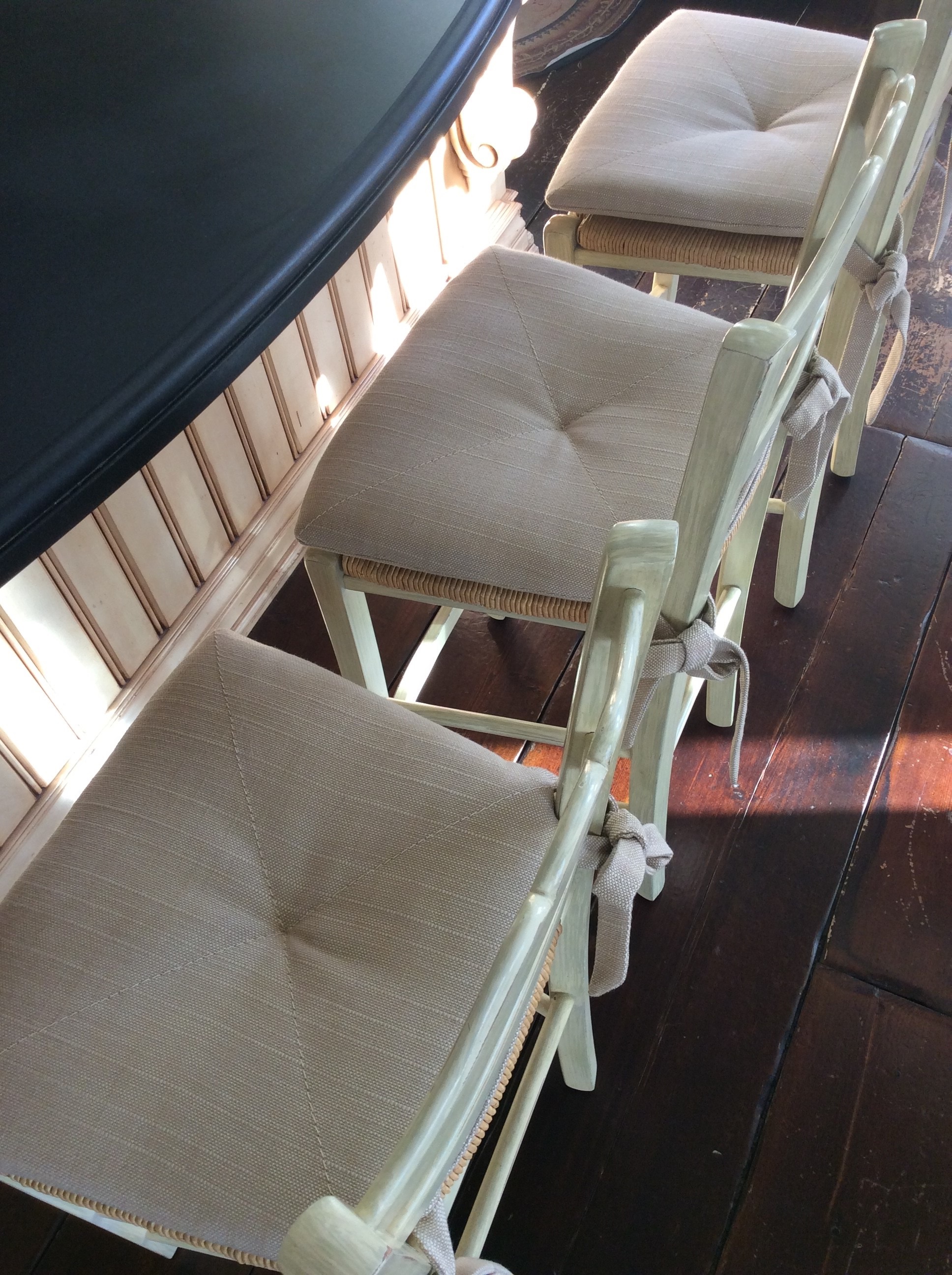 Barstool cushions
