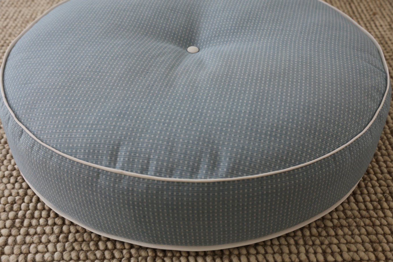 Custom Round Dog Bed